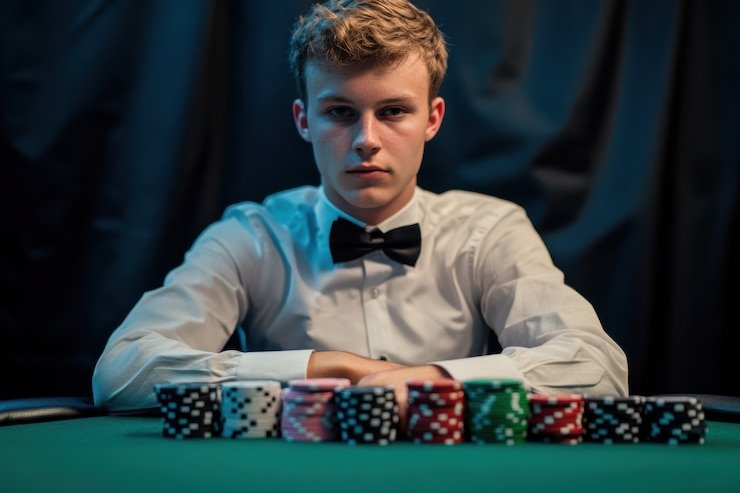 Live casino mobile interface showing dealer streaming and game controls